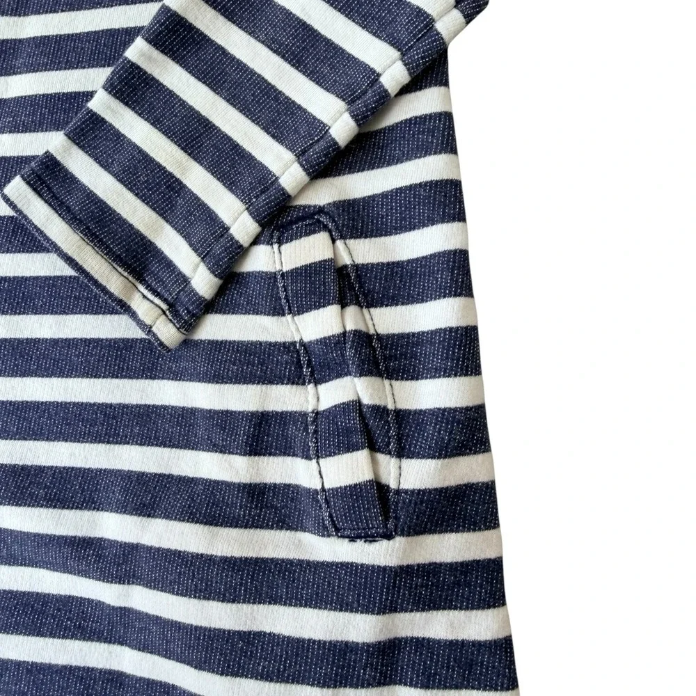 Old Navy Toddler Girls Nautical Stripe Tunic Dress 3T‎ Navy White Coastal Summer